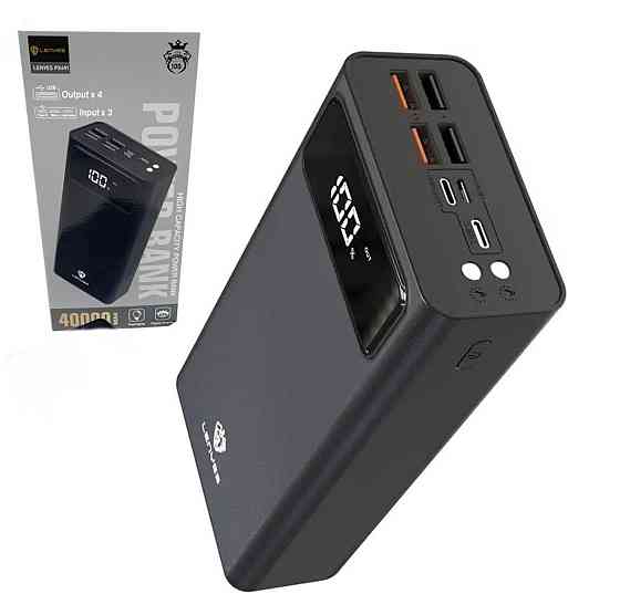 Power bank LENYES PX491 40000 mAh (47) Київ
