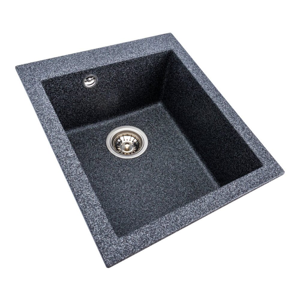 VALESO Гранітна мийка для кухні VALESO SOKIL 4150 матова Графіт Киев - изображение 2