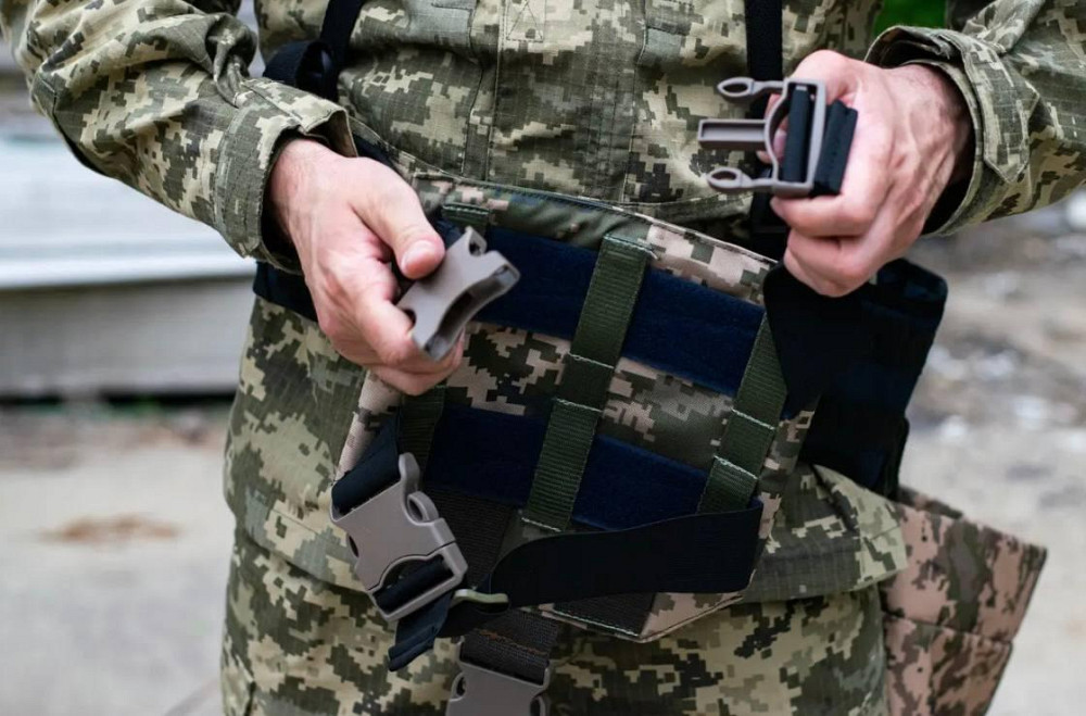 Розвантаження зі стропами моллі на стегна платформа Kreminna піксель, хижак Днепр - изображение 5