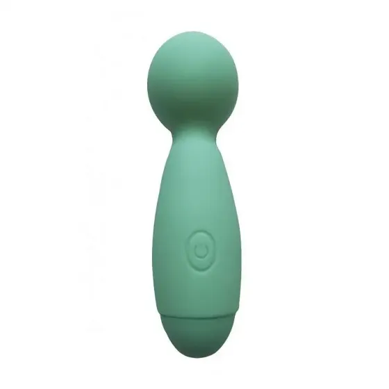 Мінівібромасажер Wooomy Smally Mini Wand Turquoise Львів