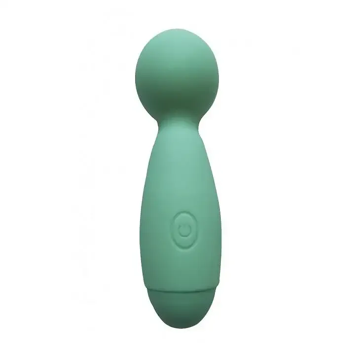 Мінівібромасажер Wooomy Smally Mini Wand Turquoise Львов - изображение 1