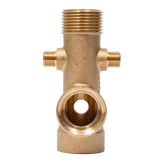 З'єднувач шестививідний 110 мм 1" М×1/4М"×1/4" М×1"F×1"F×1/4"F AQUATICA (779625) Київ