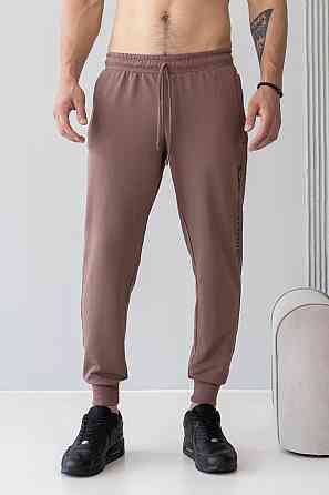 Штани джогери чоловічі TotalFit EM1 M, Коричневий Київ