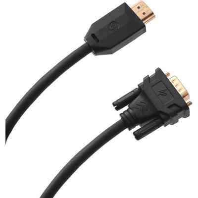 Кабель мультимедийный HDMI M to DVI M 3.0m 4K60Hz 24+1pin HP (DHC-HD05-03M) Винница
