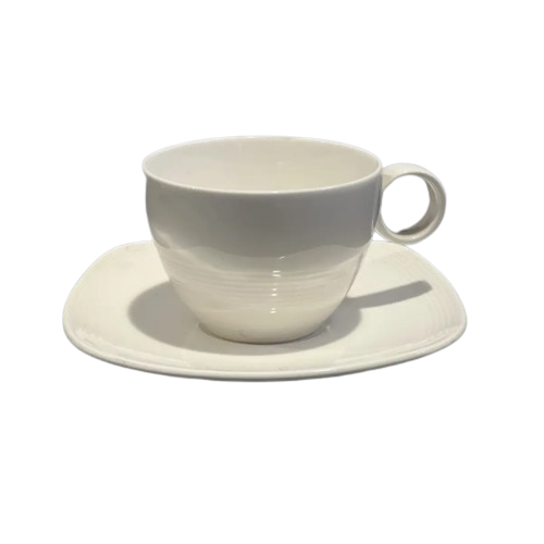 Набір чайний White Linen 2 предмети (ч.200мл + блюдце) MR-10001-05/06 Maestro Житомир