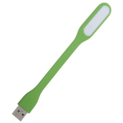 Лампа USB Optima LED, гнучка, 2 шт, зелений (UL-001-GR2) Вінниця - фото 1