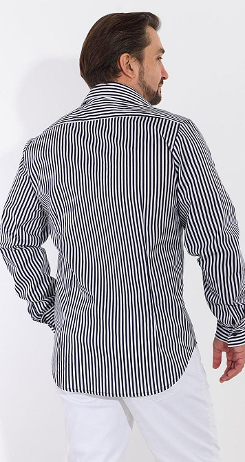 Чоловіча сорочка в смужку Київ - фото 3