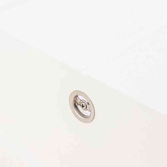 Гранітна мийка для кухні VALESO SOLID 7843 матова Білосніжна Коломыя