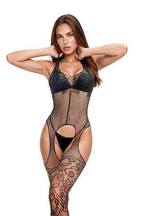 Бодістокінг - Bodystocking 211053, black - One Size Sex Aura Київ