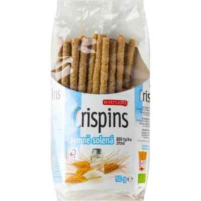 Хлебцы детские Extrudo Crispins Органические палочки с солью 50 г (27770-577) Винница