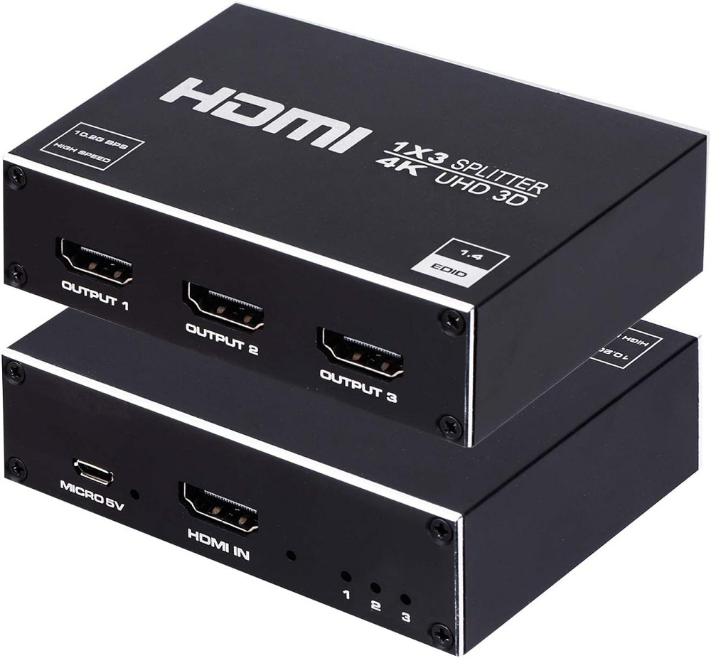 Сплітер HDMI 3 * 1 4K 60Hz 3D Луцк - изображение 1