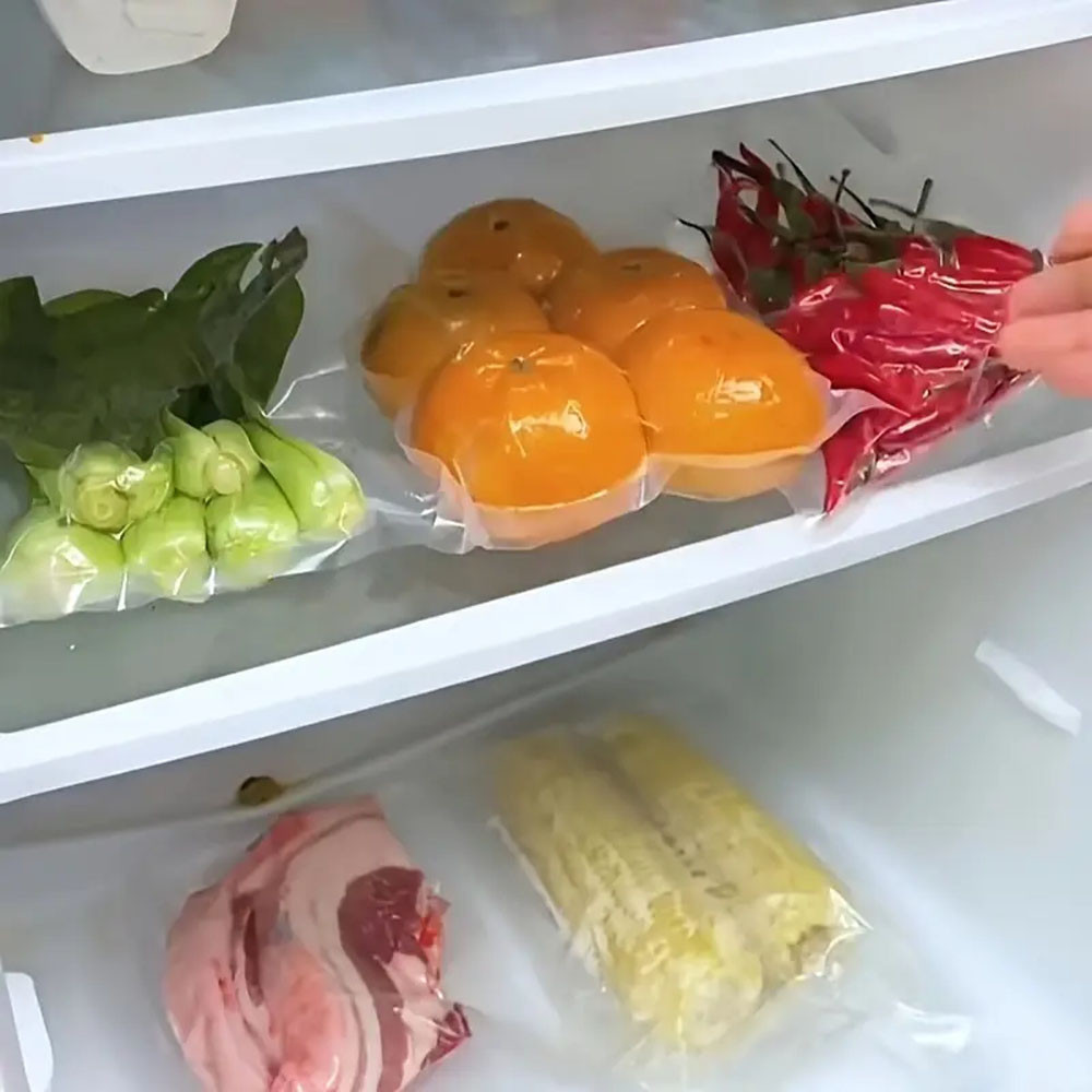 Вакуумні пакети для їжі 5 м х 28 см / Рифлені пакети для вакууматора / Пакети вакуумні Київ - фото 5