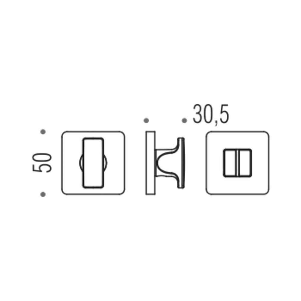 Накладка Colombo BT 19 BZG вж6 хром Esprit, Fedra Киев - изображение 2