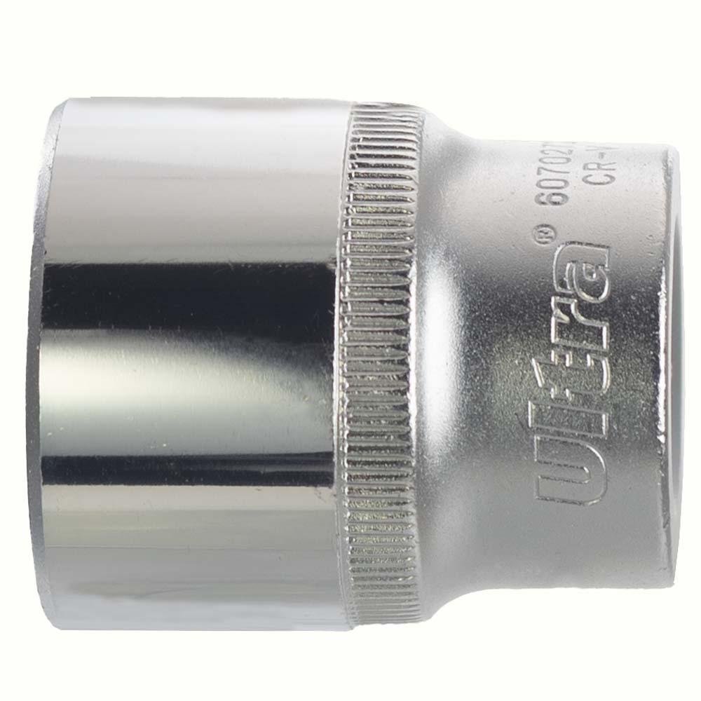 Насадка шестигранна коротка 1/2" 27мм CrV ULTRA (6070272) Рівне - фото 3