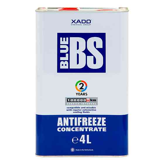 Антифриз Xado Antifreeze Blue BS G11 синий концентрат 4л Львов