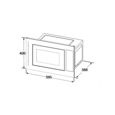 Мікрохвильова піч Interline MWG 725 ESA WA (MWG725ESAWA) Вінниця - фото 4