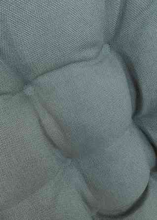 Подушка для стільців (50x120х8 см) подвійна Decorator Sawana колір сіро-блакитний 84-165 Київ