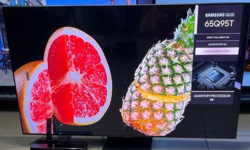 Телевізор Безрамний: 65" 120 Гц. 4K QLED Smart Samsung 65Q95T. Київ - фото 3