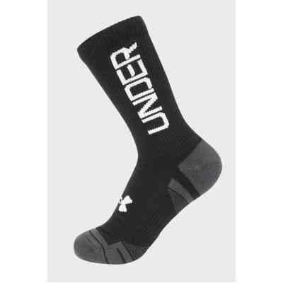 Носки Under Armour 1379515-002 Perf Tech Nov 3 пари Crew чорний LG (196884682408) Винница