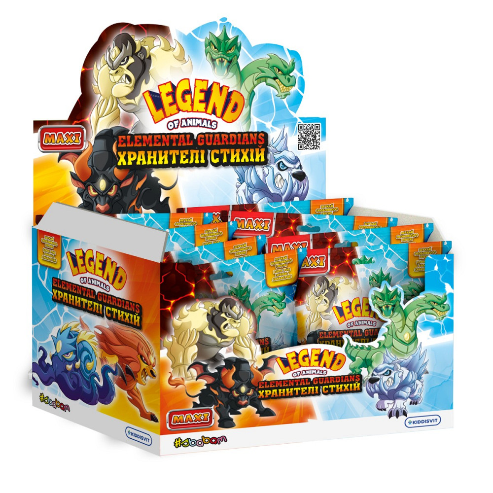 Стретч-іграшка у вигляді тварини серії Legend of animals Максі – Хранителі стихій Дніпро - фото 3