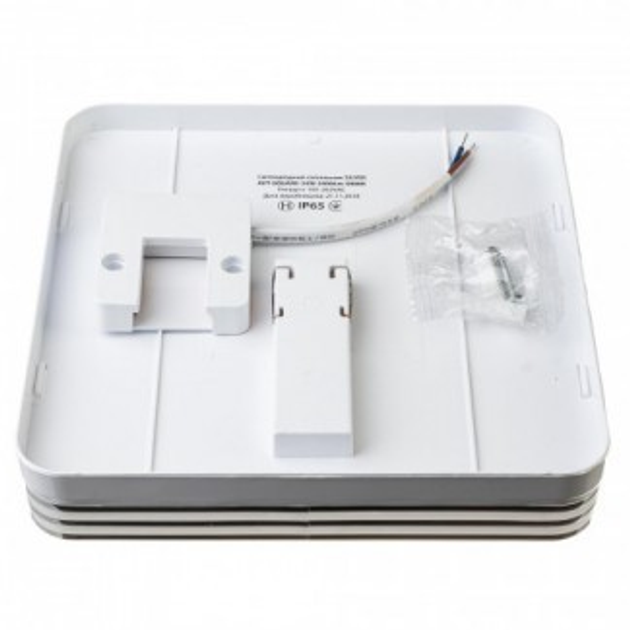 Светильник светодиодный AVT-SQUARE 24W-SILVER Pure White Харьков - изображение 2