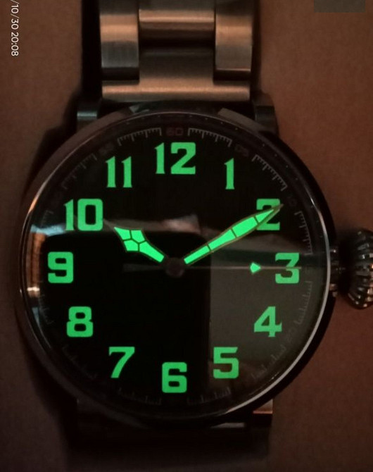 Часы пилот хомаж Zenith NH35 47mm. Киев - изображение 1