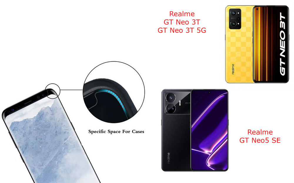 Захисне скло HyperGlass Pro для Realme GT Neo 3T, GT Neo 3T 5G, GT Neo5 SE – максимальна чутливість та захист Київ - фото 3