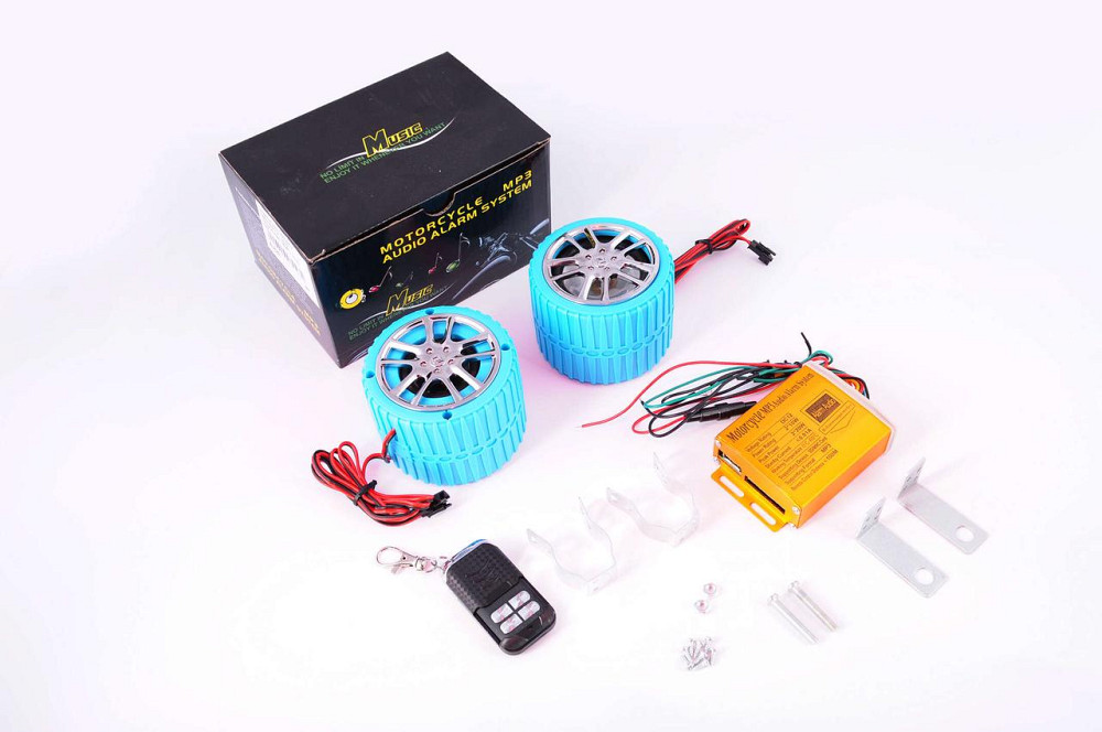 Аудіосистема (2.5, сині, сигналізація, МР3 плеєр, ПДУ) CZMP3005-2 Мукачево - фото 1