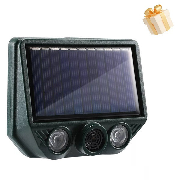 Отпугиватель животных, птиц, летучих мышей MS-211 с солнечной батарей и АКБ Днепр - изображение 1