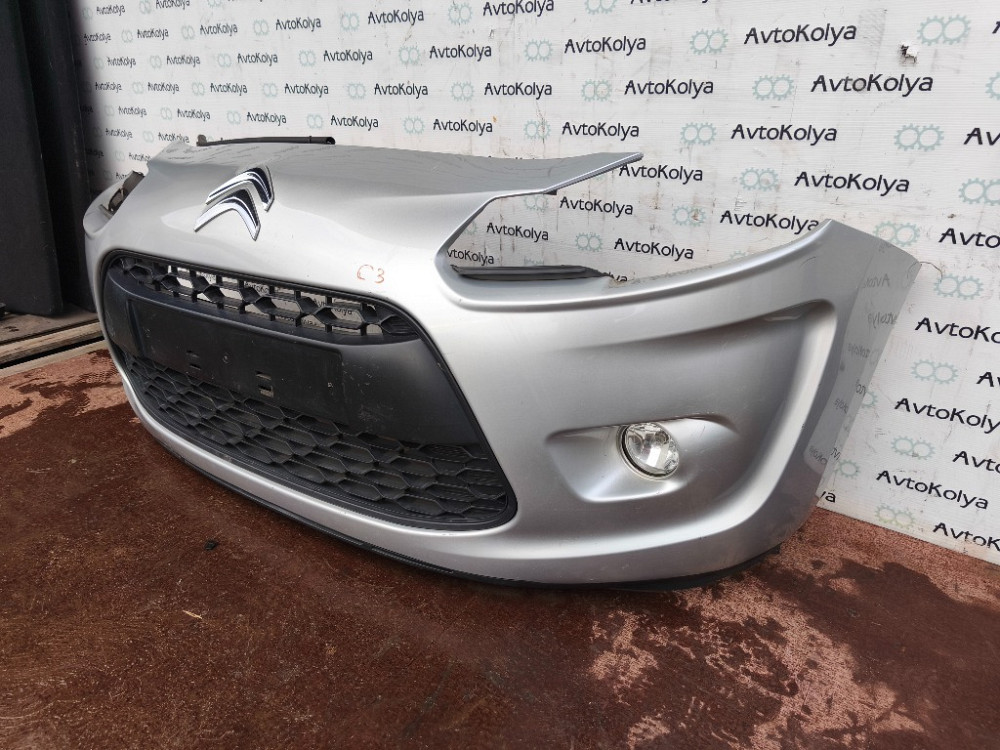 Бампер передній в зборі Citroen C3 2009-2013 Ковель - фото 5