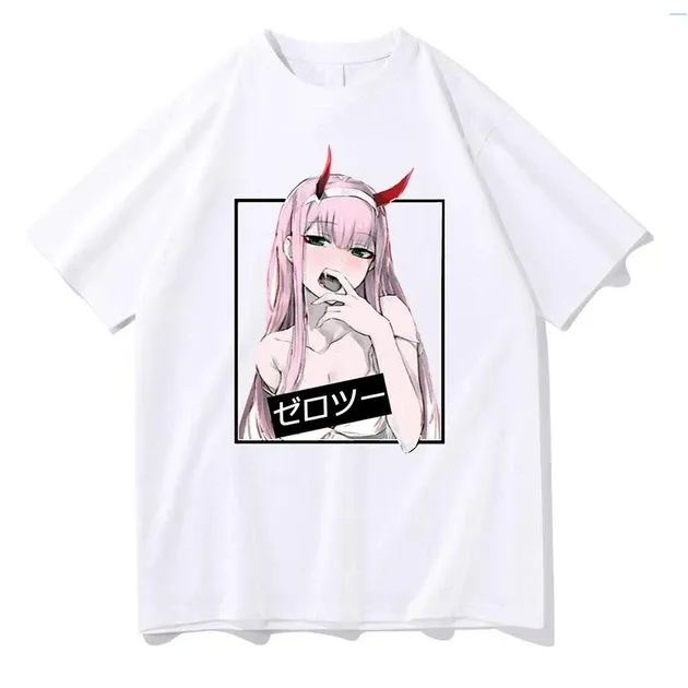 Футболка з аніме принтом Мілій у Франксі 02 Розмір оверсайз (S/M/L) Білий AnimeT1058 Дніпро - фото 1