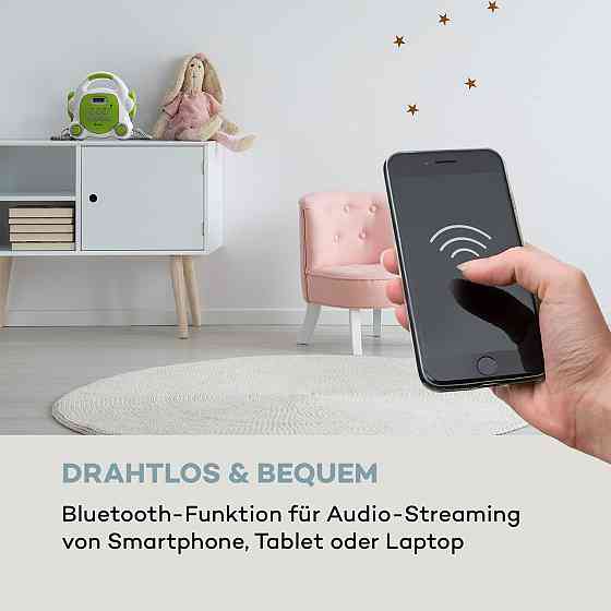 Pocket Rocker BT Караоке-плеєр BT USB-порт MP3 2xMicro Зелений (Німеччина, читати опис) Рівне