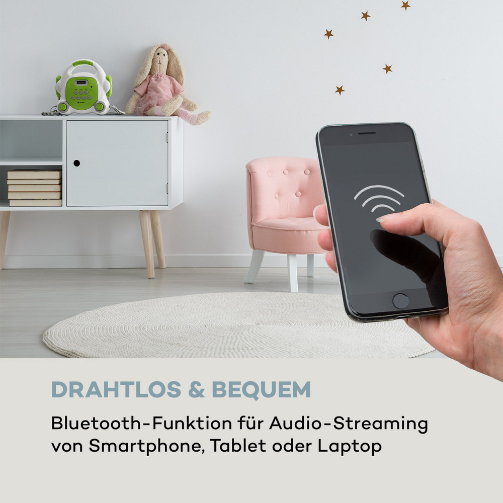 Pocket Rocker BT Караоке-плеер BT USB-порт MP3 2xMicro Зеленый Зеленый (Германия, читать описание) Ровно - изображение 4