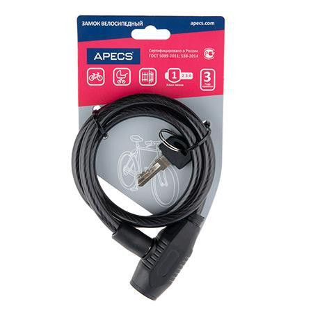 Замок велосипедний APECS PD-81-80CM Харків - фото 1