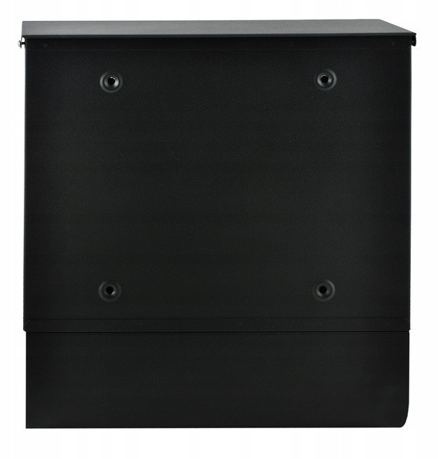 Почтовый ящик с тубусом для газет и листовок + 2 ключа Malatec (6244) Black Нововолынск - изображение 6