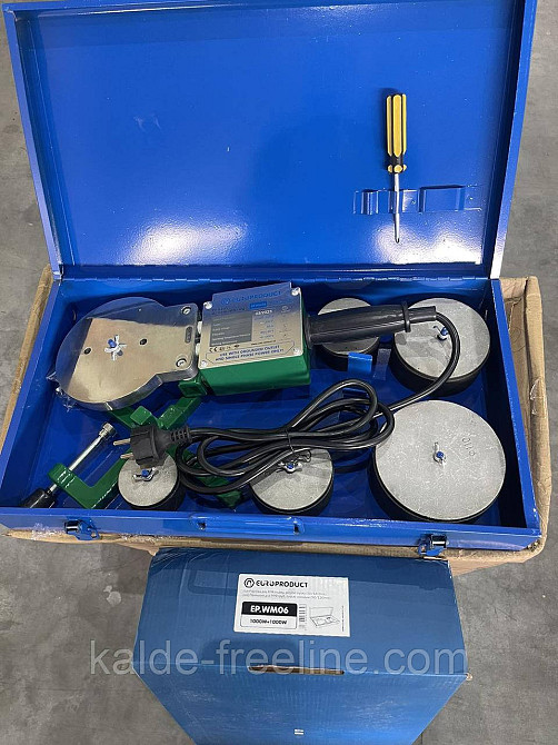 Паяльник для PPR труб EUROPRODUCT,  2000W 50/110mm Харків - фото 1