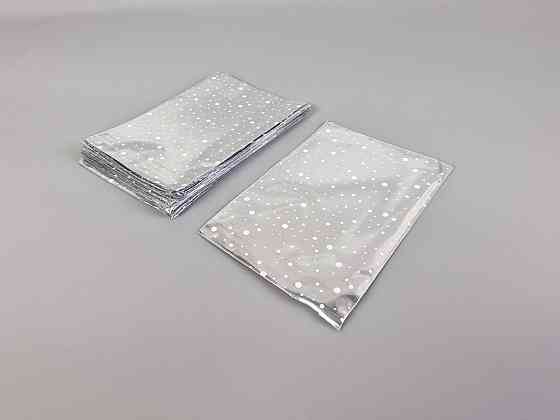 Пакет із малюнком для пакування подарунків (10*15) No411(2) фольгований "Капелька" (100 шт.) Харків