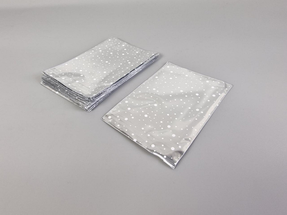 Пакет із малюнком для пакування подарунків (10*15) No411(2) фольгований "Капелька" (100 шт.) Харків - фото 2