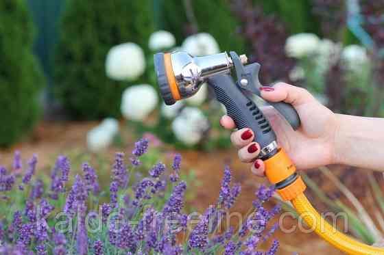 Пістолет для поливу металевий Presto-PS насадка на шланг (7204D) Харьков