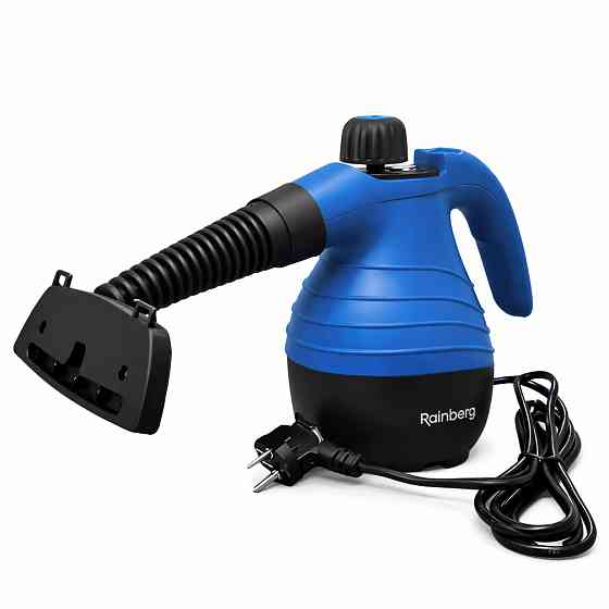 Ручной отпариватель пароочиститель Rainberg RB-2294 с насадками для очистки дезинфекции поверхностей 1000Вт BG-53 Львов