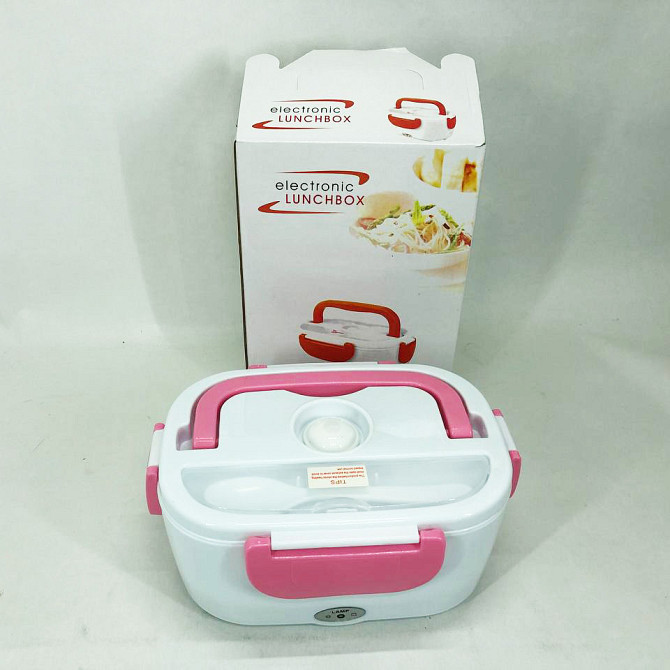 Ланч бокс для школи Lunch Heater 220 V, Судочок для їжі з двома відділеннями, Ланчбокс 3 відділення KF-32 Львів - фото 9