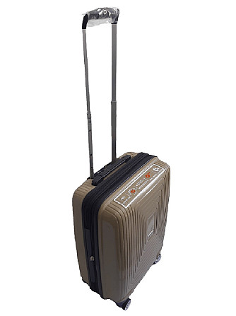 Валіза пластикова AIRTEX 241 мала 55 см кольору кави Київ - фото 4