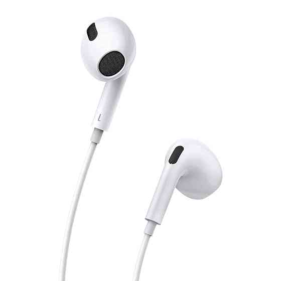Навушники Baseus Encok Type-C lateral in-ear Wired Earphone C17 White Киев