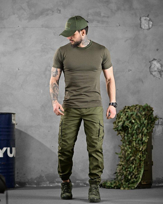 Літній комплект 3в1 BANDIT олива ДЛ6408 Одеса - фото 1