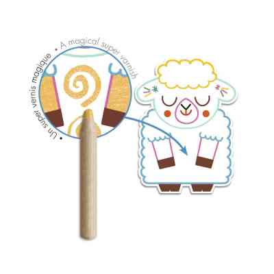 Набор для творчества Djeco Рисование Домашние животные (DJ00061) Винница