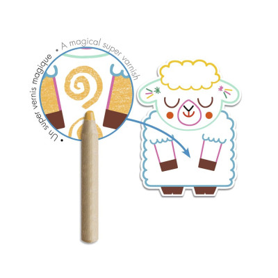 Набор для творчества Djeco Рисование Домашние животные (DJ00061) Винница - изображение 3