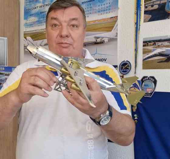 Колекційна модель Metal Time Ukrainian Dream Exclusive Edition Ан-225 Мрія зібрана двокольорова Харків