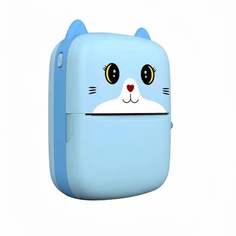 Портативний дитячий термопринтер із Bluetooth A8 Cat міні принтер для телефону Blue US-77 Львів - фото 11