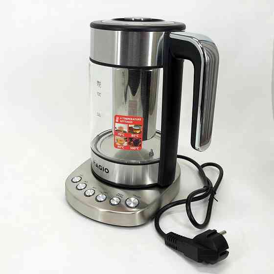 Чайник з індикацією і підсвічуванням MAGIO MG-494, Електрочайник з функцією автовідключення ZQ-36 Івано-Франківськ