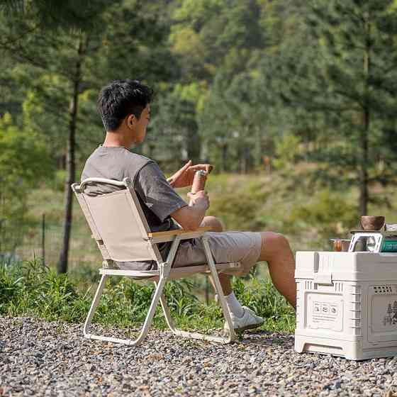 Розкладний стілець Naturehike CNK2300JU012, бежевий Київ